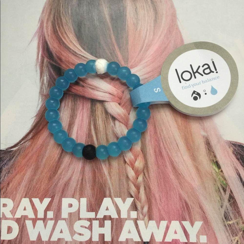 Blue lokai bracelet